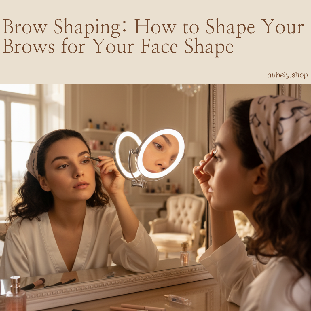 Brow Shaping: How to Shape Your Brows for Your Face Shape