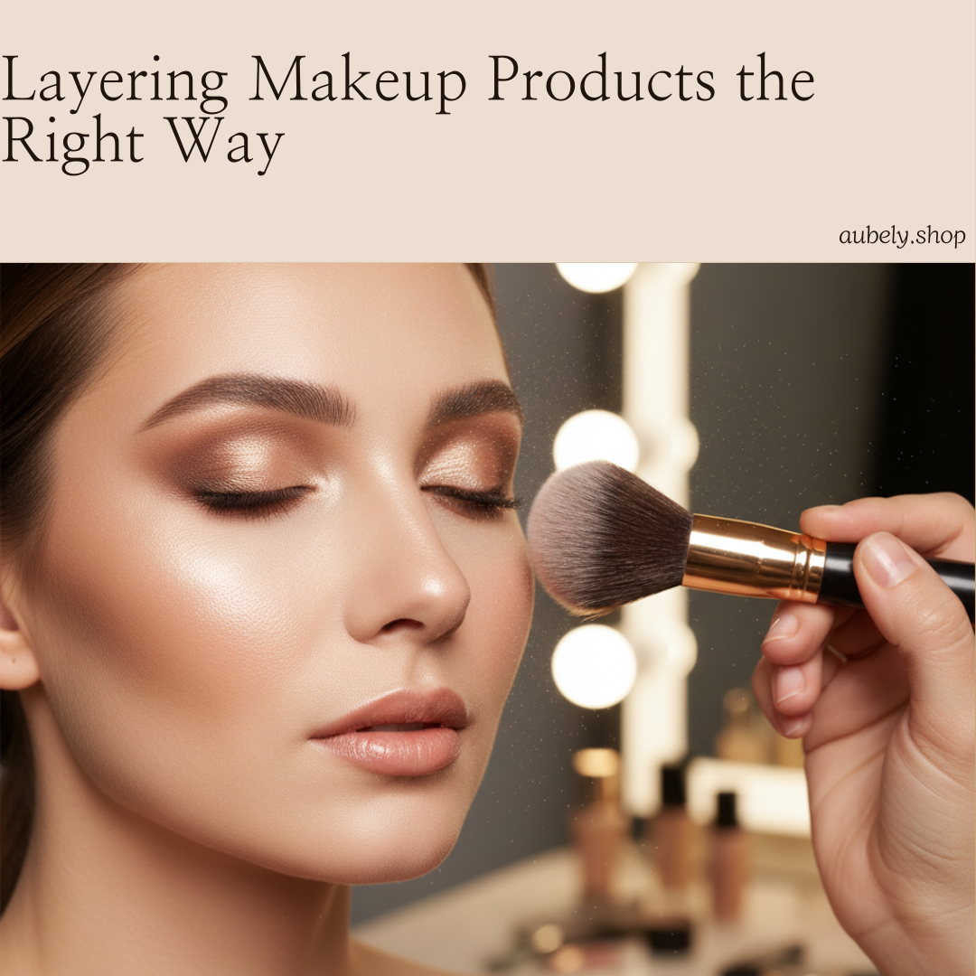Layering Makeup Products the Right Way