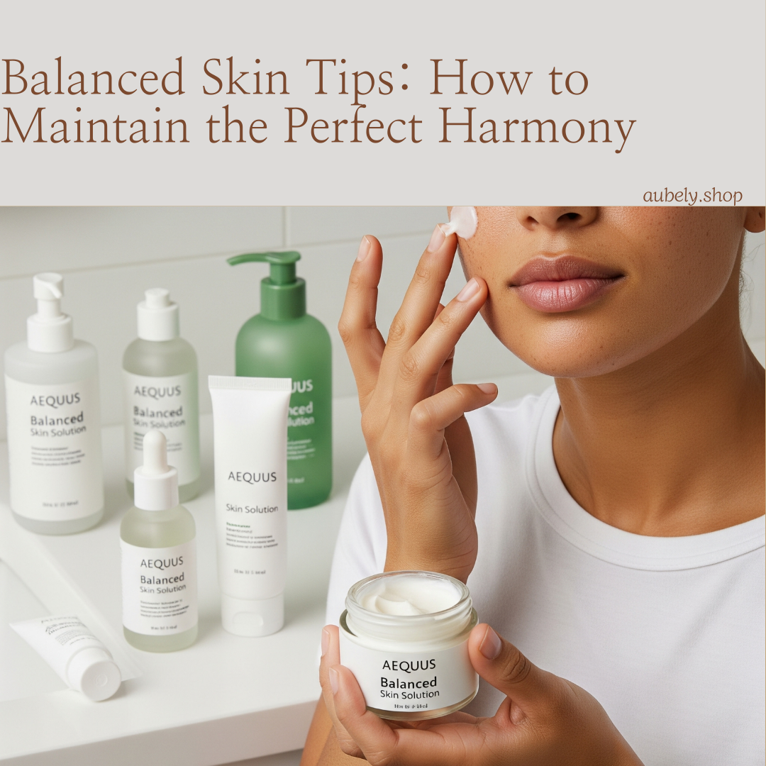 Balanced Skin Tips: How to Maintain the Perfect Harmony