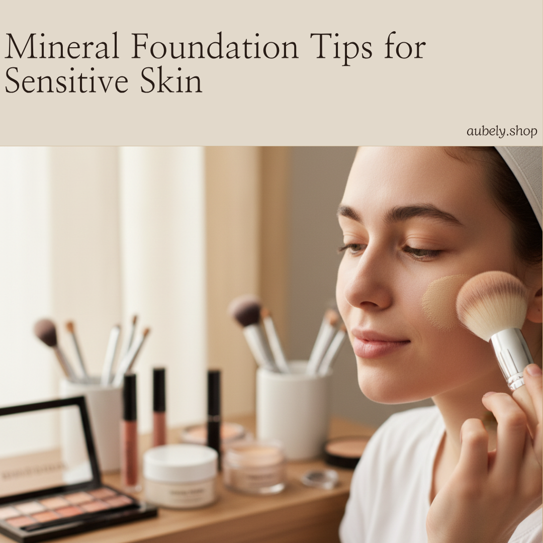 Mineral Foundation Tips for Sensitive Skin