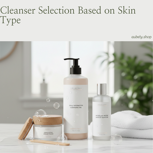 Cleanser Selection Based on Skin Type