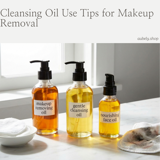 Cleansing Oil Use Tips for Makeup Removal