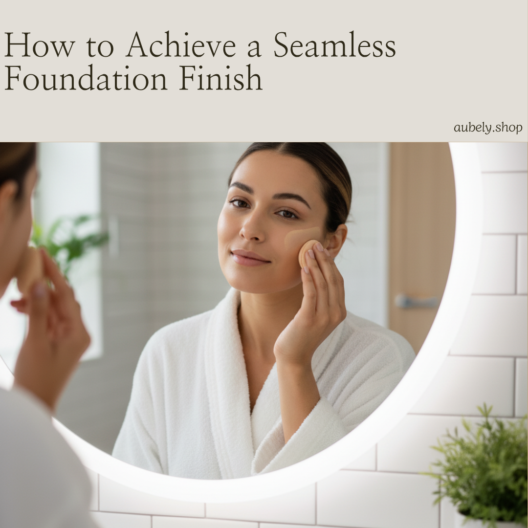 How to Achieve a Seamless Foundation Finish