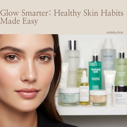 Glow Smarter: Healthy Skin Habits Made Easy