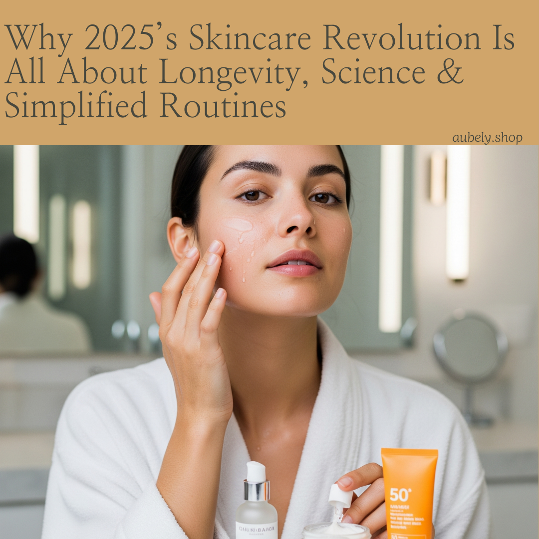 Why 2025’s Skincare Revolution Is All About Longevity, Science & Simplified Routines