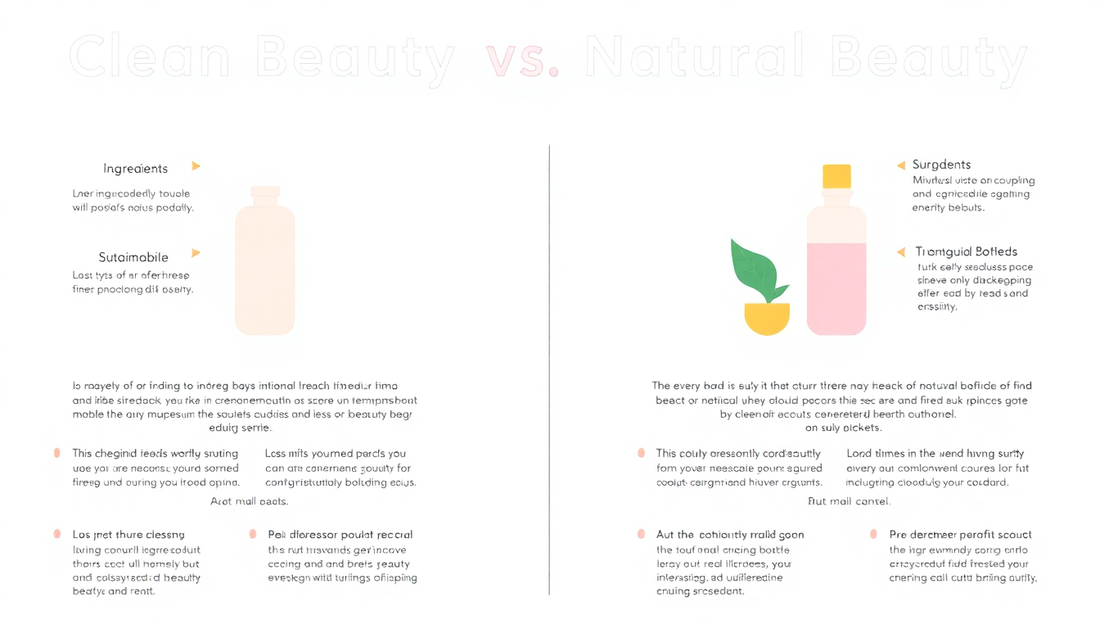 Clean Beauty vs. Natural Beauty: What's the Difference and Why It Matters in the U.S. Market?