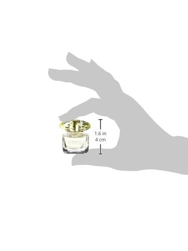 Versace Yellow Diamond Eau De Toilette Spray for Women, 0.17 Fl Oz (Miniature)