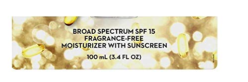 Olay 5282009 Total Effects SPF 15 Moisturizer with Sunscreen, Fragrance Free, 3.4oz