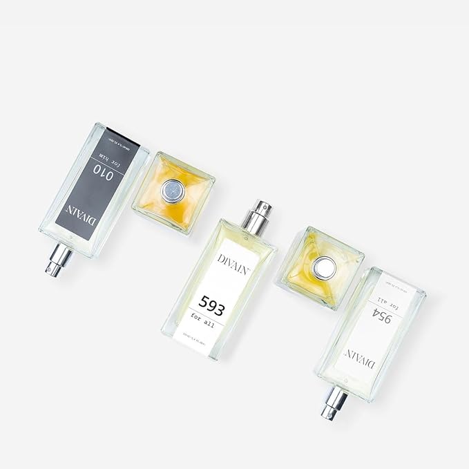DIVAIN-593 - Inspired by Bois d'Argent - Perfume Impression Unisex - Woody Fragrance for men and women.