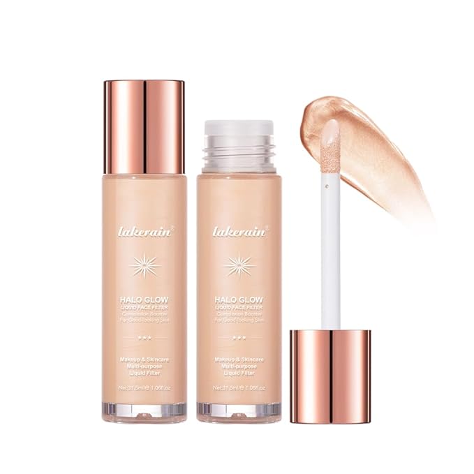 Halo Glow Liquid Face Filter, Complexion Booster For 1.06 OZ