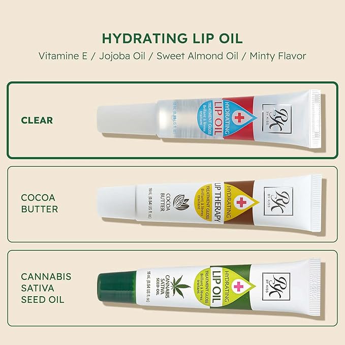 Ruby Kisses Hydrating Lip Oil Clear