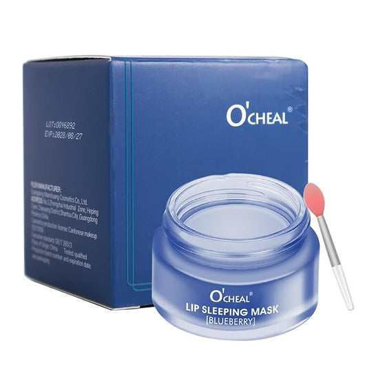 Moisture Collagen Booster Lip Sleeping Mask (Blueberry)