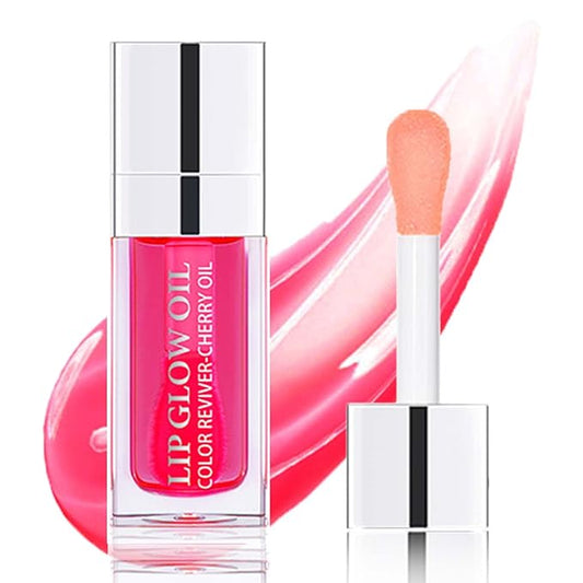 Lip Glow Oil,Hydrating Plumping Lip Tint