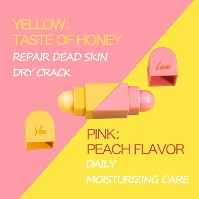 Heart Shaped Dual-use Deformable Lip Balm Gifts