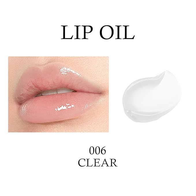 KYDA Hydrating Lip Glow Oil, Moisturizing Lip Oil