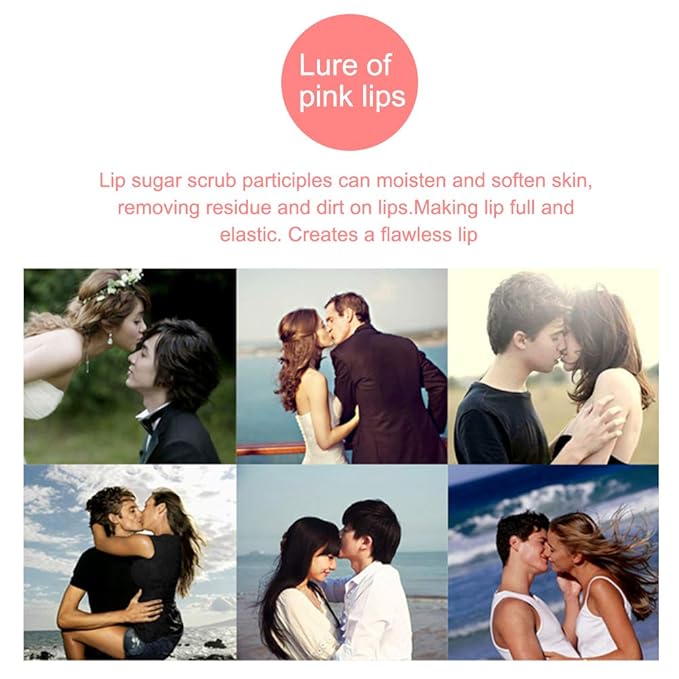 Lip Scrub, Lip Exfoliator Organic Exfoliating