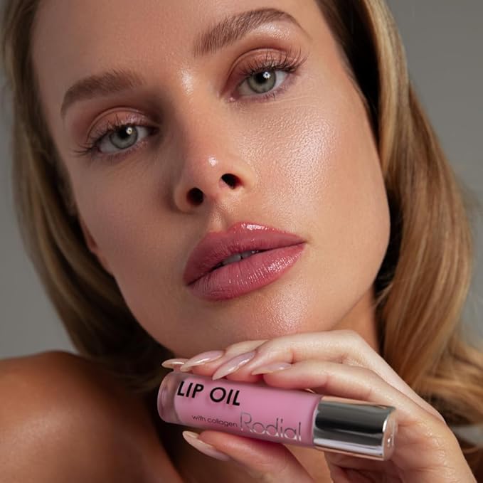 Rodial Plumping Collagen Lip Oil 0.13fl.oz, Vegan Collagen-Infused Lip