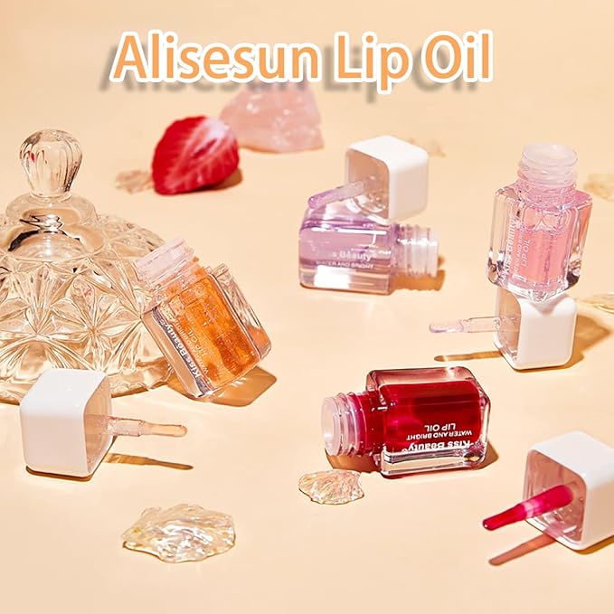 Fruit Pearlescent Plumping Lip Oil, Pearl & Shimmer Plumping