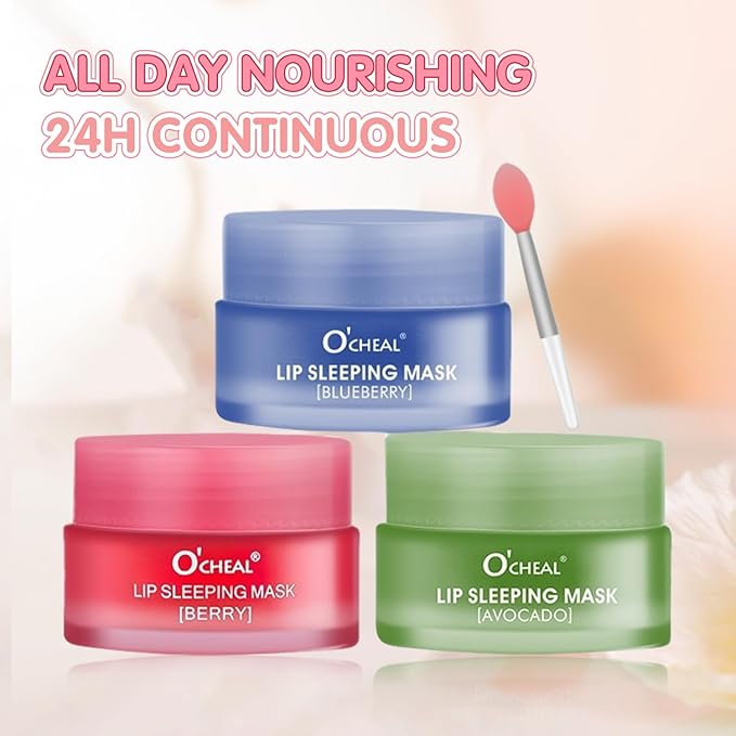 Moisture Collagen Booster Lip Sleeping Mask (Blueberry)