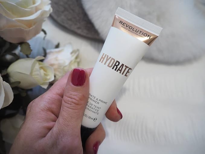 Makeup Revolution Hydrate Primer, Water-Based Primer with Vitamin Fl Oz