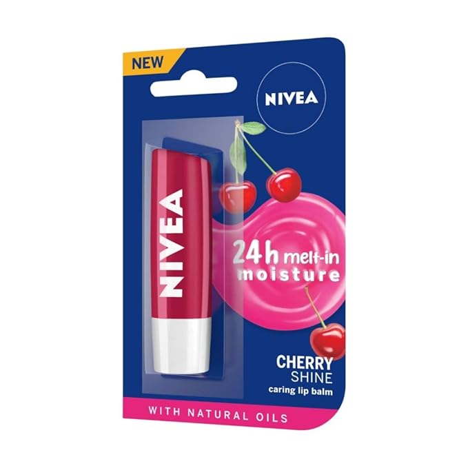 Nivea Lip Care Fruity Shine Cherry, 4.8gm 4.8gm