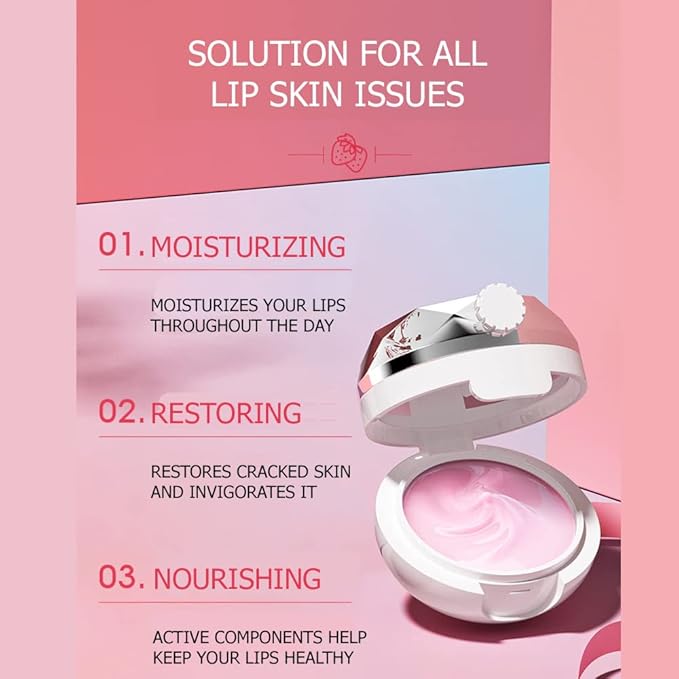 BIOAQUA Strawberry Fruit Moisturizing Lip Mask 0.46oz