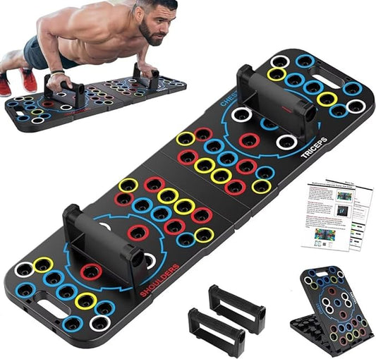 Multifunctional push-ups bracket chest training plate abs men's