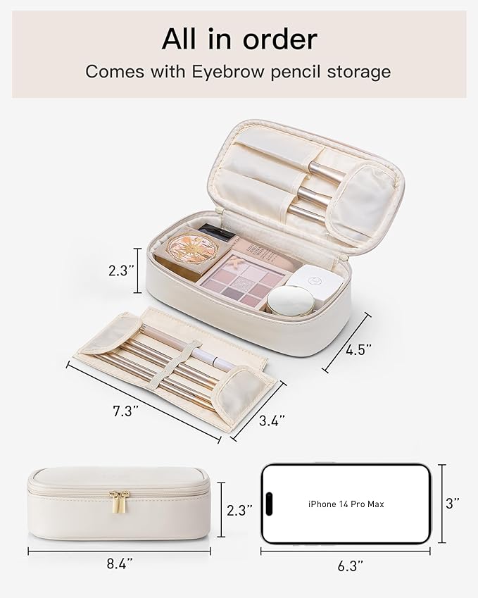 Vlando travel makeup bag,small travel