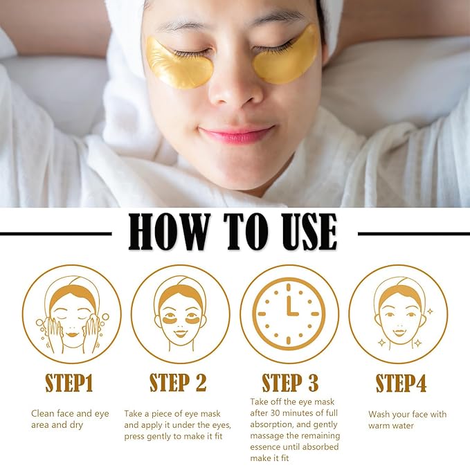 30 Pairs Lip Masks & Eye