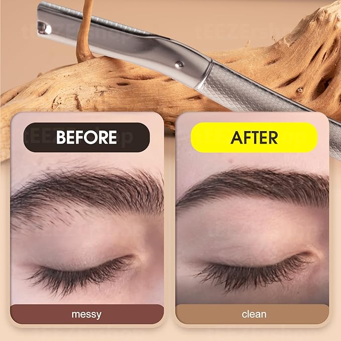 Dermaplane Razor for Women Face with 20PCS Blades,Professional Facial Razors for Peach Fuzz and Eyebrow Hair Removal,Stainless Steel Multipurpose Face Shavers with Gift Box