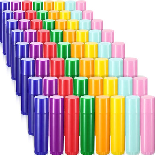 Maitys 64 Pieces Lip Balm 5 ml Empty ml