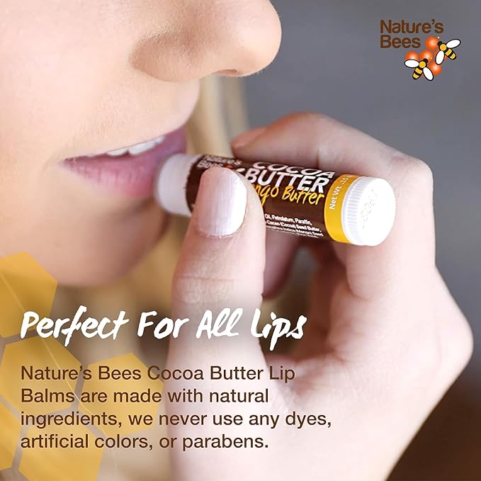 Nature's Bees 24 Pack Lip Balm,