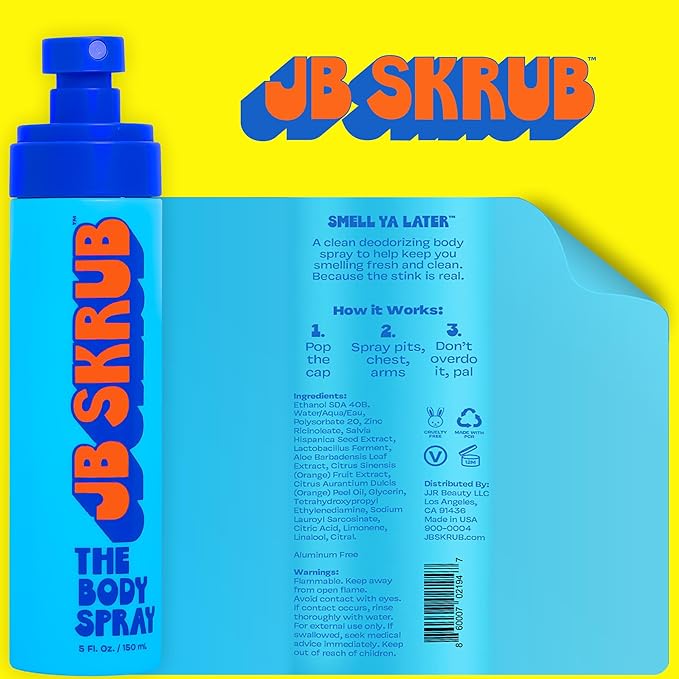 Body Spray, Body Wash, and Face Wash for Teen Boys, Tweens, and Kids - Refreshing Body Care Trio - Banish Funk, Revitalize, Radiate Confidence
