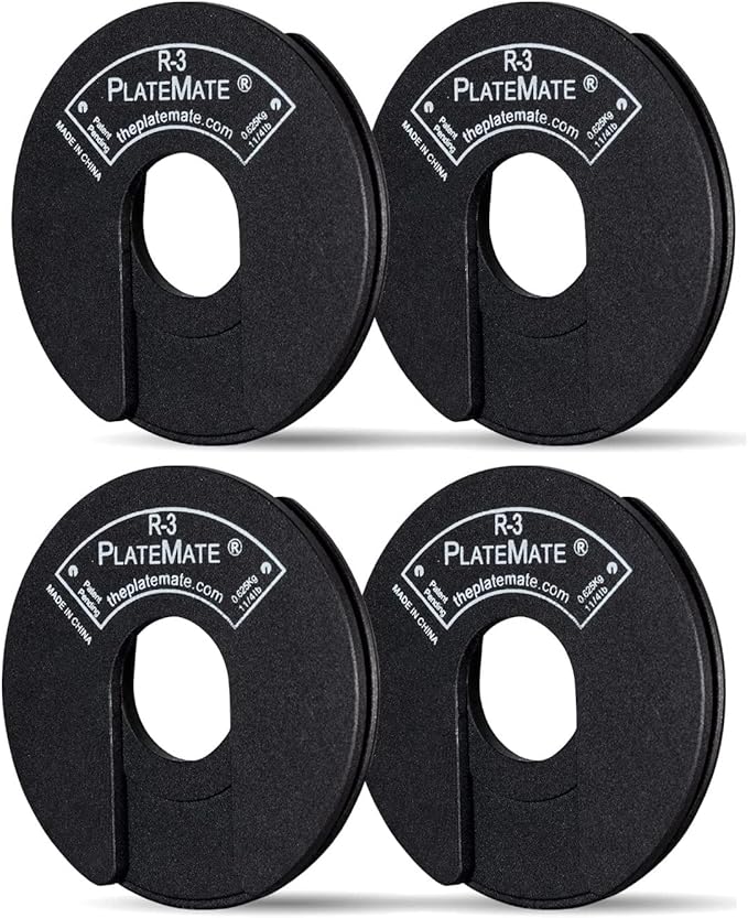 1.25 Lb each R-3 Micro Loading Weight Plates (2.5 LBS 5 LBS