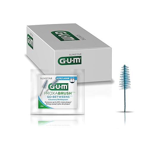 GUM Proxabrush Go-Betweens Wide Interdental Brush Refills, 2ct., (Pack of 18)