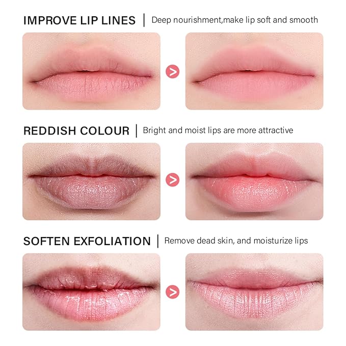 Lip Sleeping Mask,Moisturizing Lip Mask 0.7oz(04-Grape)