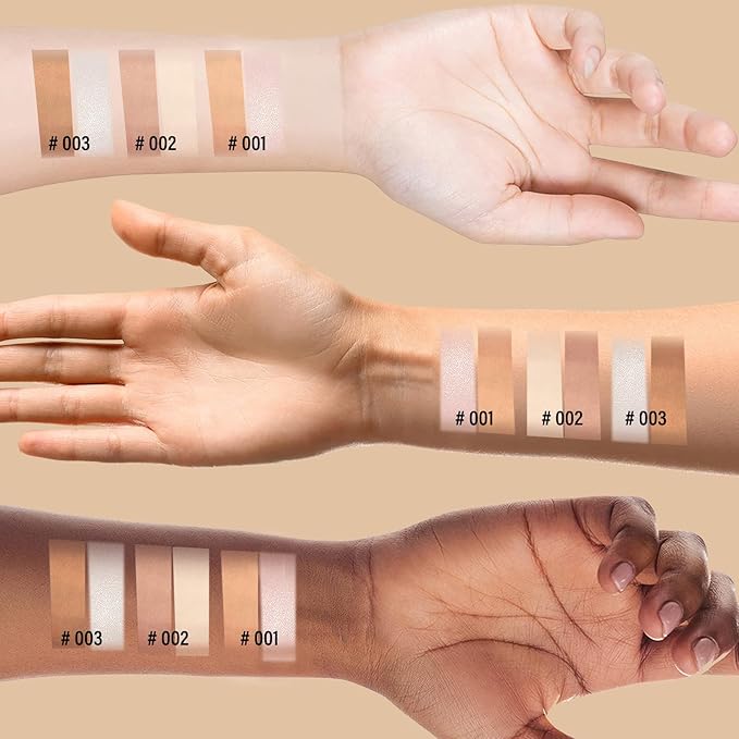 2 in 1 Cream Bronzer and Highlighter Stick,Cream