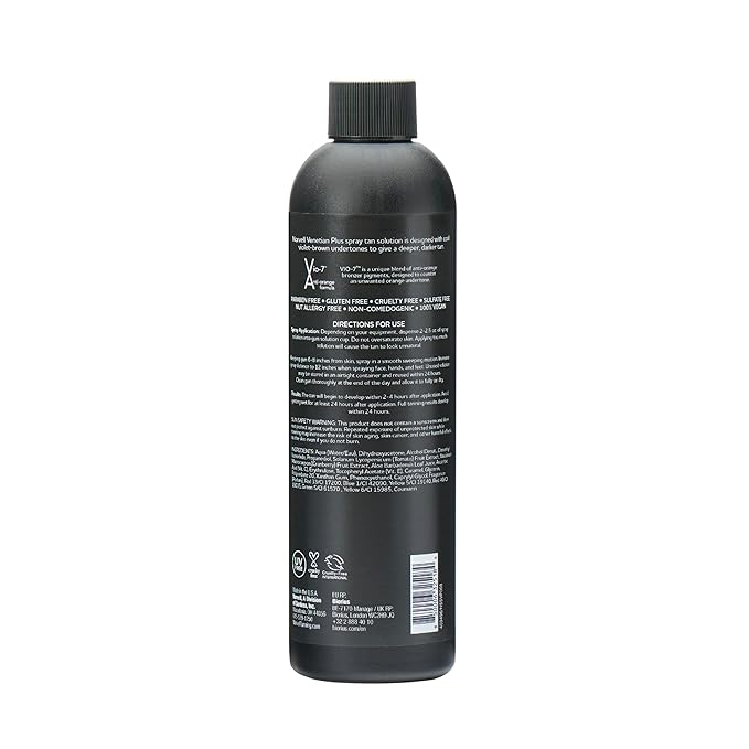 Norvell Premium Sunless Tanning Solution - Venetian Plus, 8 Fl Oz