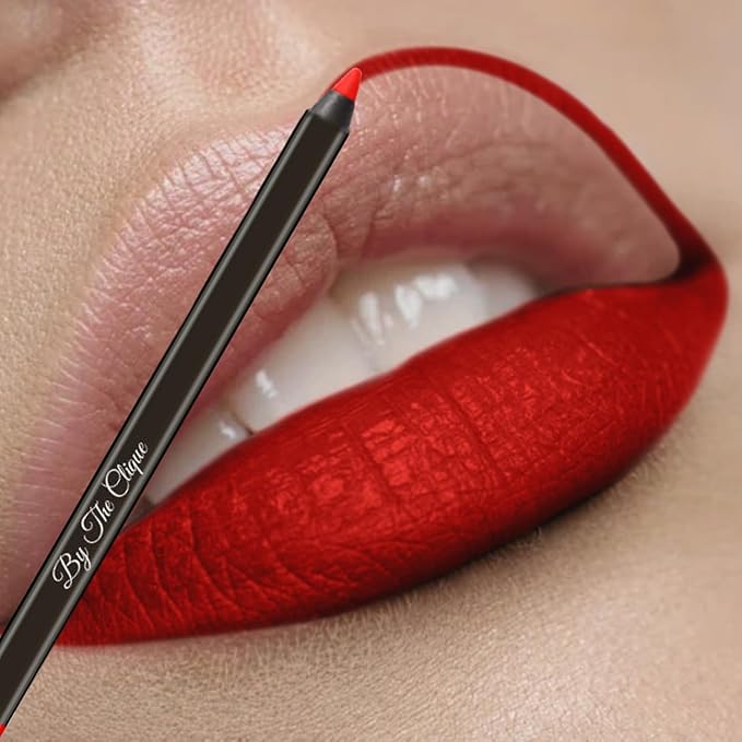 Premium Long Lasting Matte Red Lip Liner Pencil |Red Carpet Ready Red Ultra Wear Lip Liner
