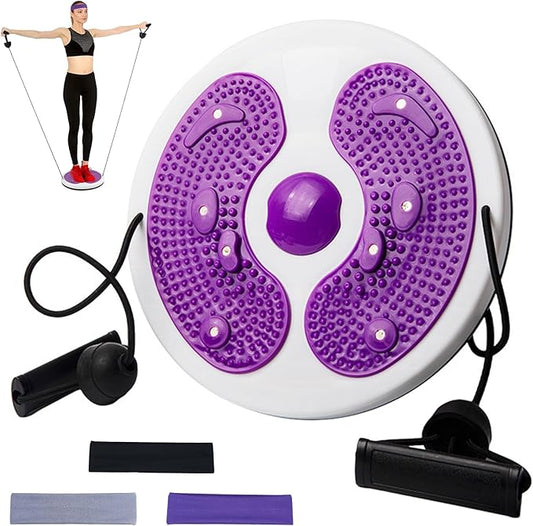 Waist Whisper Waist Twisting Disc with 3 Sport Headbands
