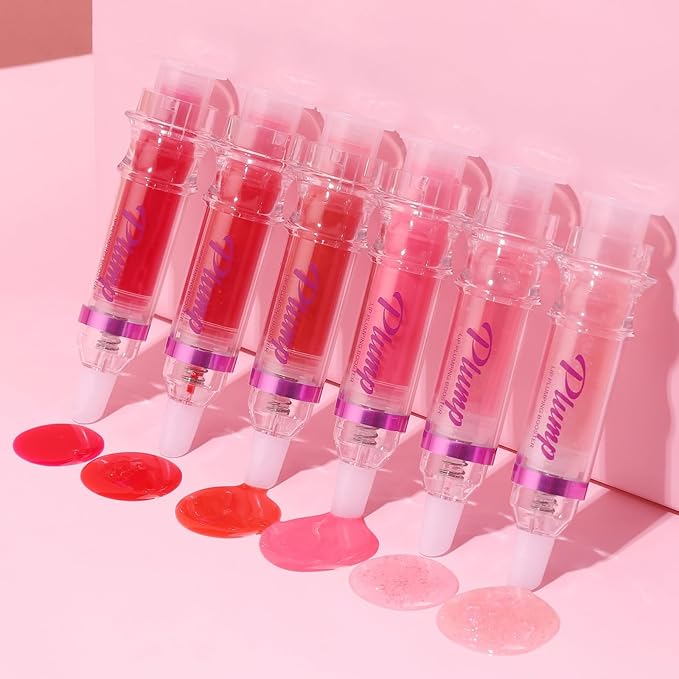 Lip Plumper Gloss,Natural Spicy Lip Plumping