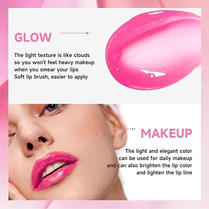 Bossup Color Changing Lip Oil，Magic Color Changing Lip