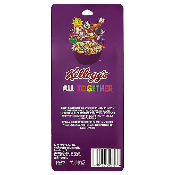 Taste Beauty KELLOGGS Breakfast Pack Lip Flakes