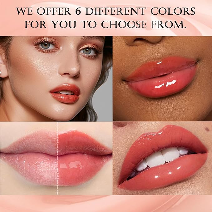 DAGEDA 3PCS Tinted Lip Balm, Moisturizing Non-Greasy,