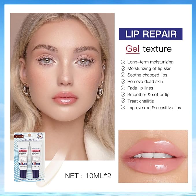 2Pcs Natural Lip Balm - Moisturizing