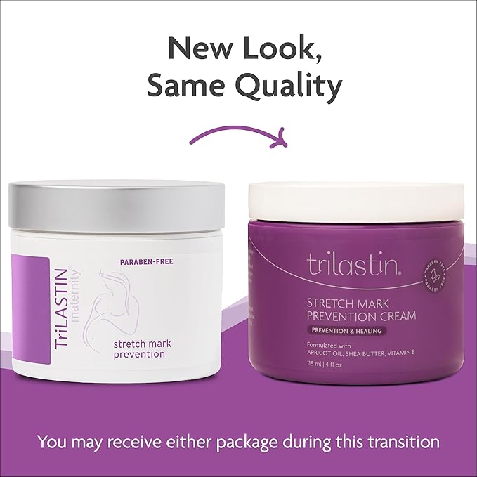 TriLASTIN Maternity Stretch Mark Prevention Cream