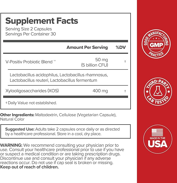 URO Vaginal Probiotics for Women pH Balance 60 Count 1)