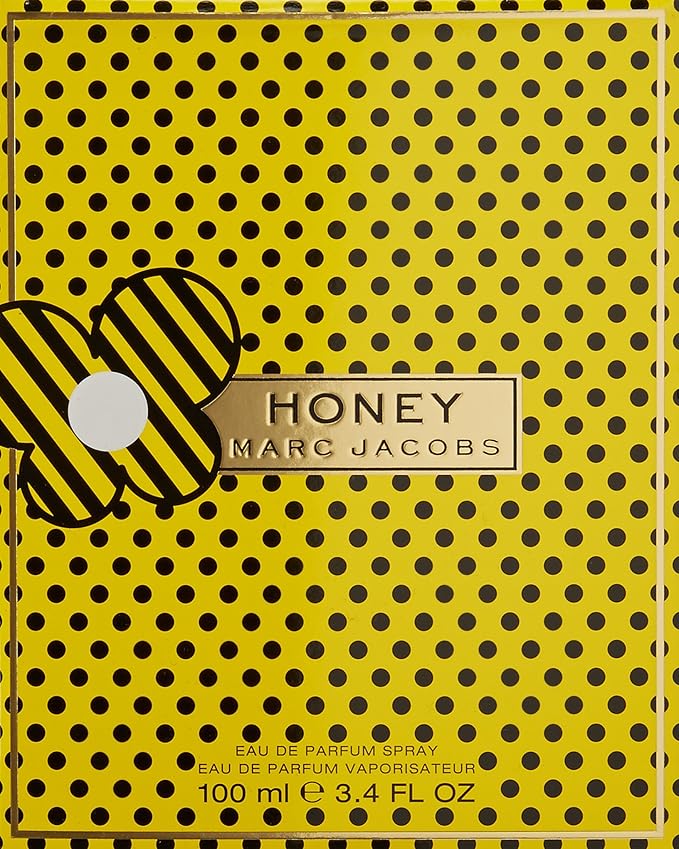 Marc Jacobs Honey Eau de Toilette Spray for Women, 3.4 Ounce
