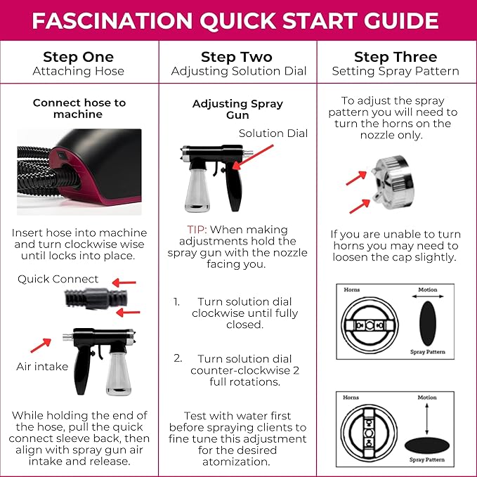 Fascination Professional Spray Tan Machine Tanning