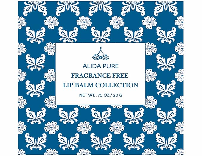 Fragrance Free Lip Balm, Vegan Lip Lips